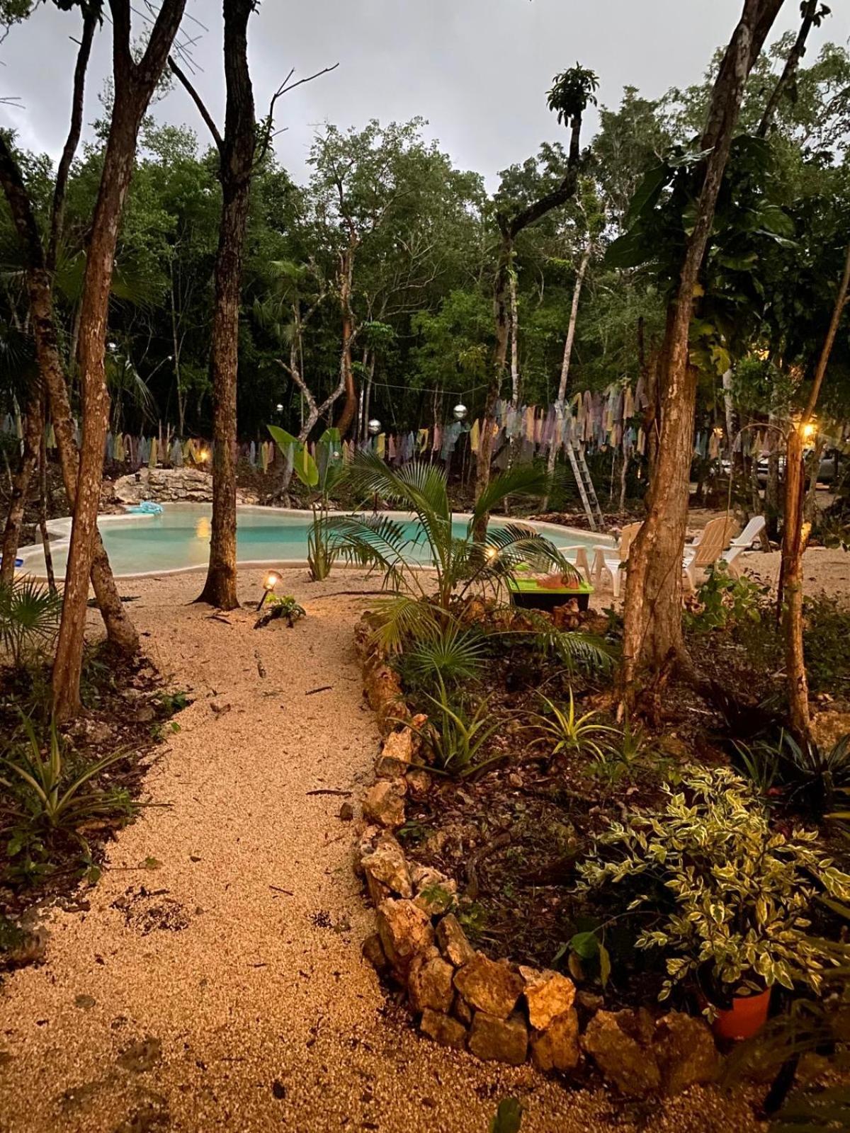 Hotel Casa Arkaana Eco Retreat Tulum Exteriér fotografie
